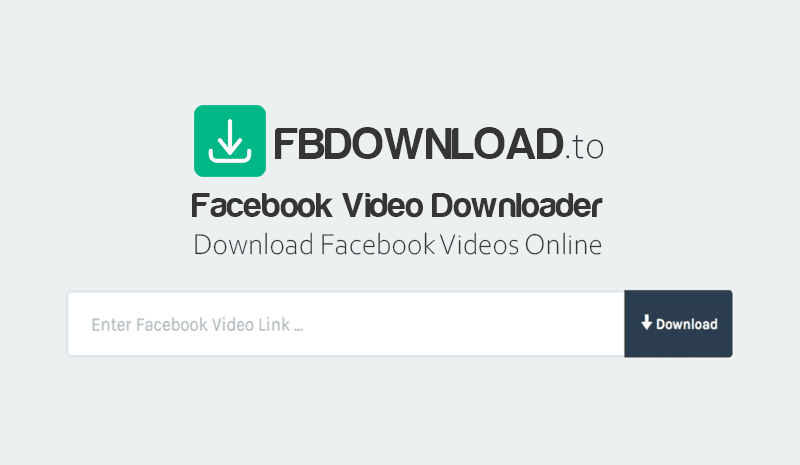 Facebook Video Downloader